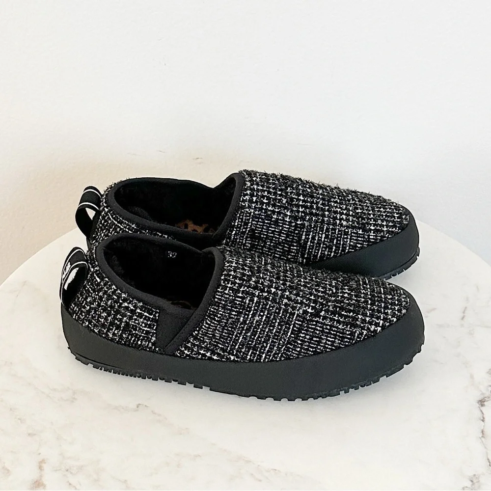 NEW P448 Anthropologie Laby Platform Slip on Plaid Size 39 EU 8.5 - 9 US